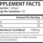 Pole Nutrition CLA 1000mg (120 capsules) - Image 2