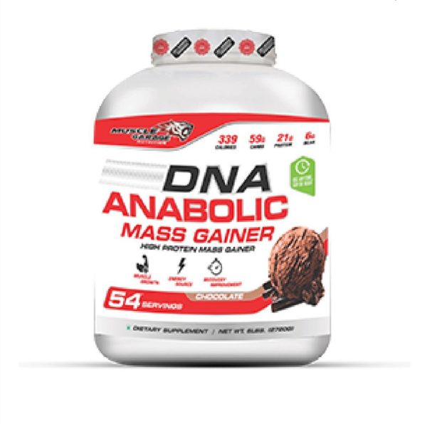 Muscle Garage DNA Anabolic Mass Gainer 6lbs, 54 Servings (2.72 kg)