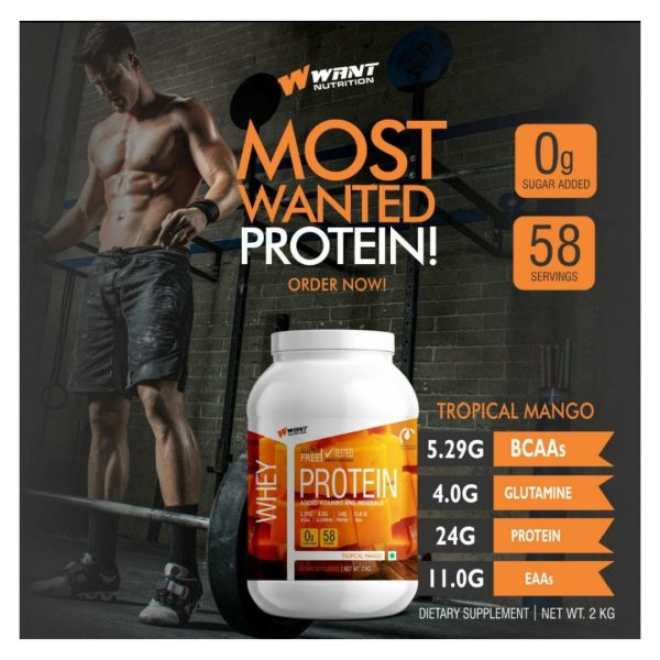 WANT nutrition whey 2kg