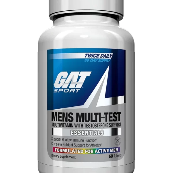 GAT MENS MULTI+TEST VITAMIN (with verification), 60 tabs