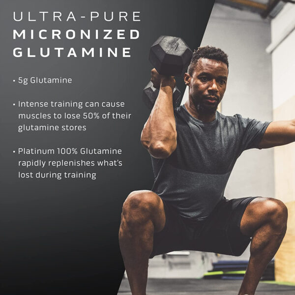 Muscletech Platinum 100% Glutamine - Image 2