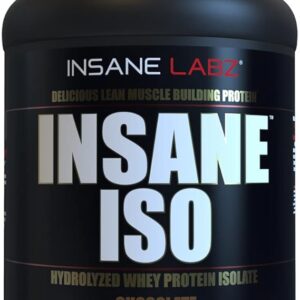 Insane Labz Insane ISO Whey Protein  25g of Hydrolyzed Whey Isolate, 60 Servings,