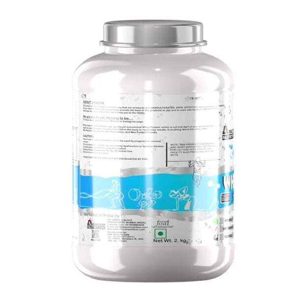 Arscor Nutrition Flavored Whey Max Protein  Net 2kg American Ice-Cream Flavour - Image 3