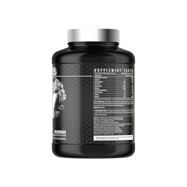Dexter Jackson Black Series Whey Protein  76 Servings, 5 Lbs - Image 3
