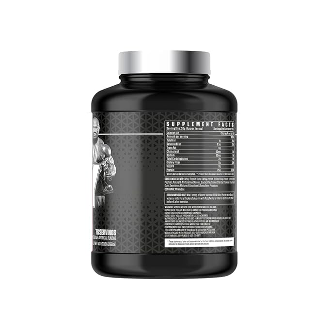 Dexter Jackson Black Series Whey Protein  76 Servings, 5 Lbs - Image 3