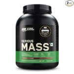 OPTIMUM NUTRITION (ON) Serious Mass High Protein High Calorie Weight Gainer Powder - 3 kg (Chocolate) with Vitamins and Minerals, Vegetarian