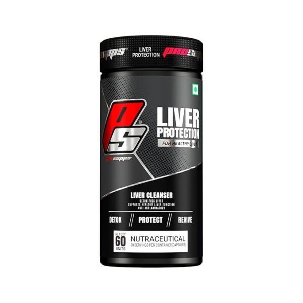 Liver Protection Capsules for Healthy Liver  60 Capsules, Unflavoured