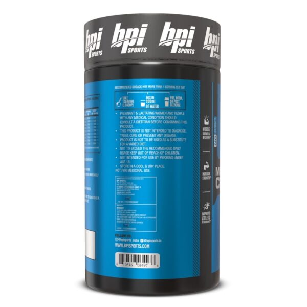 BPI Sports Pure Micronized Creatine | 100gms - 33 servings (Unflavoured) - Image 2