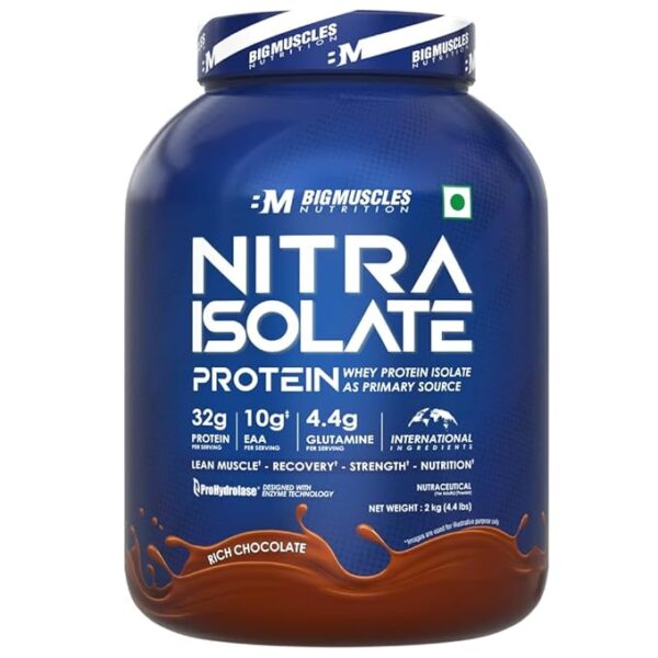 Bigmuscles Nutrition Nitra Isolate [2kg, Rich Chocolate]