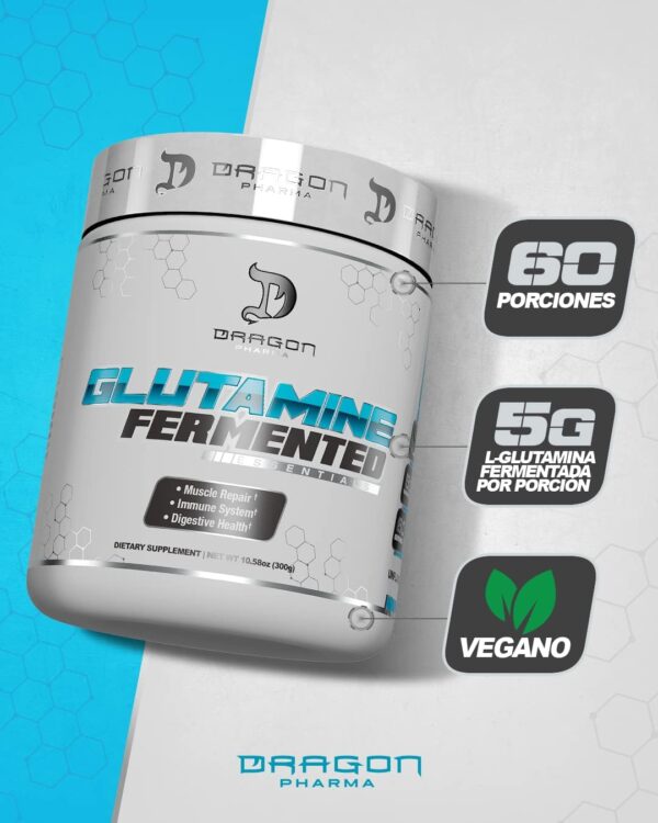 DRAGON PHARMA Fermented Glutamine (60 Servings) - Image 2