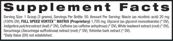 Bpi Sports 1.M.R. Vortex Pre-workout  Sour Watermelon, 50 Servings - Image 2