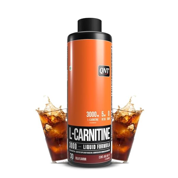 QNT L Carnitine 3000 Liquid | Cola Flavour  | Fat Burner | Weight Loss | 30 Servings