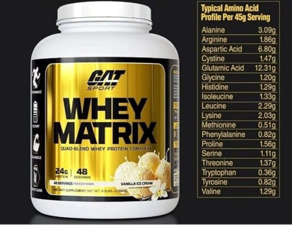 Gat whey protein metrix(45 serving) - Image 2