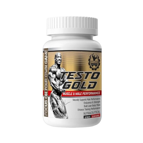 Dexter Jackson Testro Gold | 60 Tablets, 30 Days