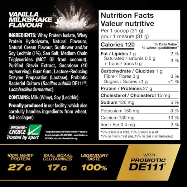 PVL ISO GOLD 5lbs (2.27kg) - Premium Whey Protein Isolate - Image 2