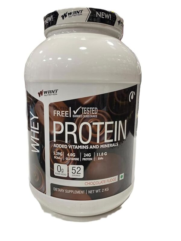 Want Nutrition Whey Protein/ 2kg/ CHOCOLATE