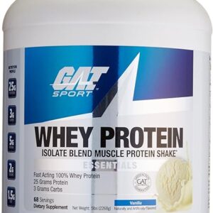 GAT Whey Protein Isolate Blend, Vanilla