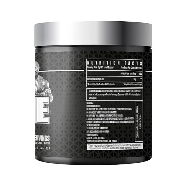 Dexter Jackson Black Series Monohydrate Creatine 300g, 100 Servings - Image 3