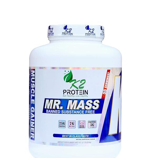 K2 PROTEIN Mr. Mas Muscle Gainer  (Chocolate Flavour)