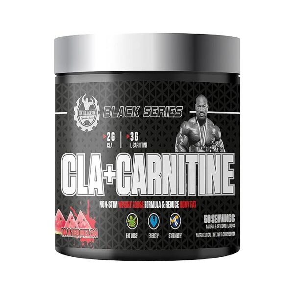 Dexter Jackson  Black Series ClA + Carnitine 50 Servings, 300G - Advanced Fat Metabolism