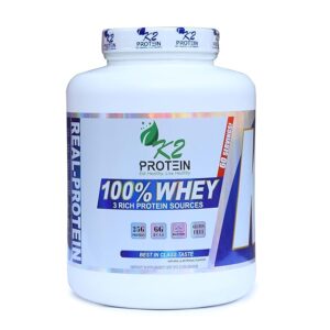K2 Protein 100% Whey Protein (2KG, 60 Servings) (Butterscotch Flavour)