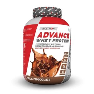 Scitron Advance Whey 2KG- Milk Chocolate (57 Servings | 25.5G Protein