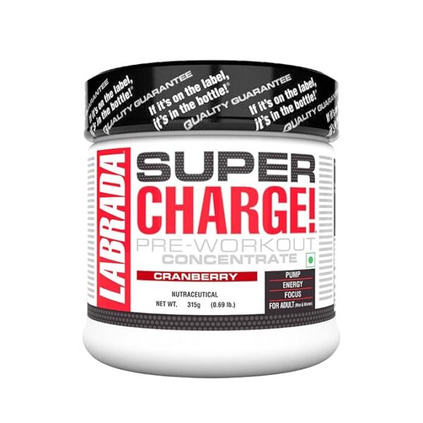 Labrada Super Charge Pre-Workout 315 g (63 Servings )