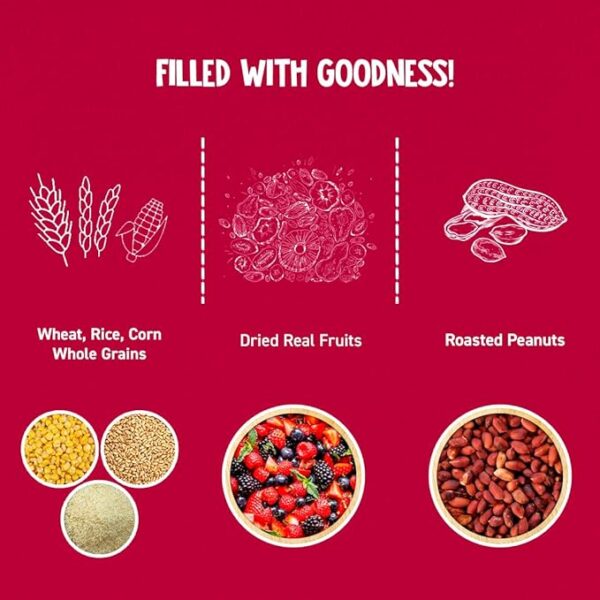 ALPINO High Protein Super Muesli Fruit and Nuts - Image 3