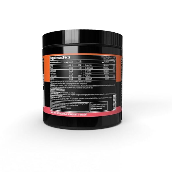 QNT BCAA 8500 | 180g | Pasteque flavour | 30 Servings Supports Muscle Building & Recovery - Image 2