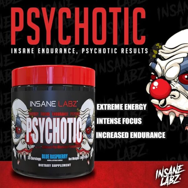 Insane Labz Psychotic, Pre Workout Powder - Image 4