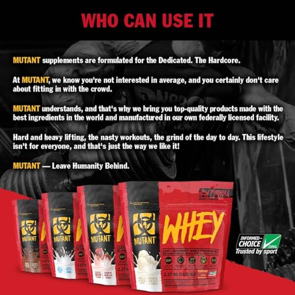 MUTANT WHEY - TRIPLE CHOCOLATE - 5 LBS - Image 2