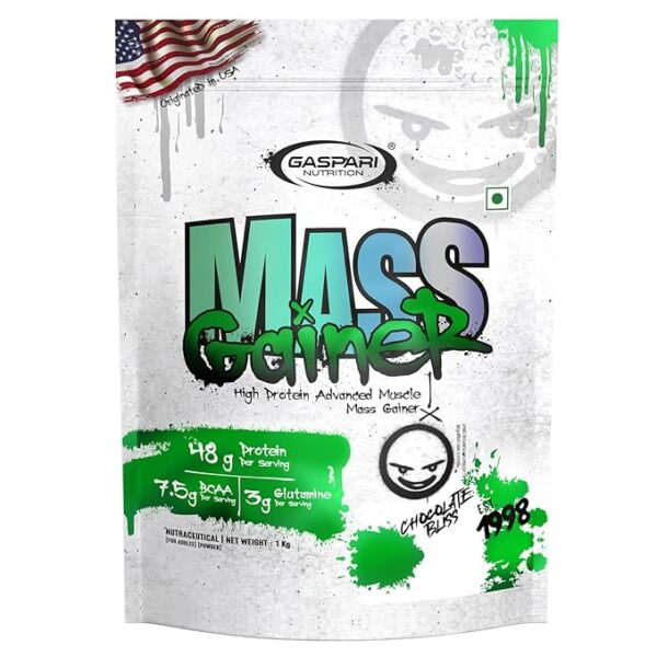 Gaspari Nutrition Mass Gainer – Premium Chocolate Bliss ;1Kg