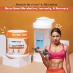 Genetic Nutrition L-Glutamine | 250 GM, Powder - Image 3