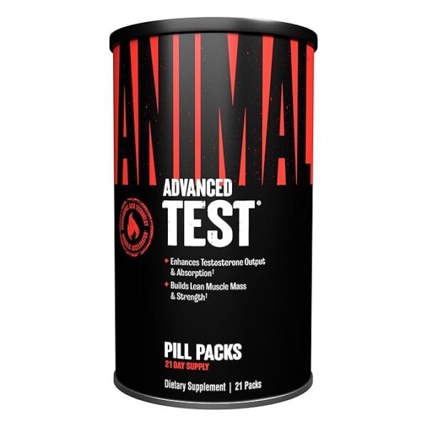Universal Nutrition Animal Test Testosterone Booster for Lean Muscle and Strength Gains