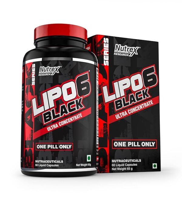 Nutrex Research Nutrex Lipo 6 Black Ultra Concentrate 60 Capsules - Image 3