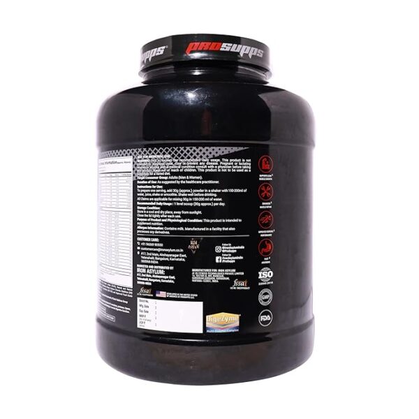 PS PROSUPPS Alpha Iso Premium Whey Isolate,Zero Sugar|1.8Kg(Cookies And Cream) - Image 3