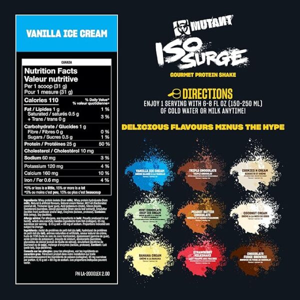 Mutant Iso Surge - 2.27 kg (Triple Chocolate) - Image 2