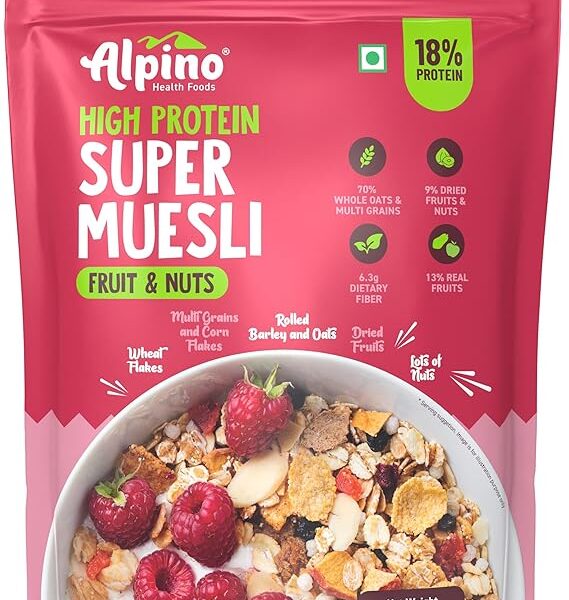 ALPINO High Protein Super Muesli Fruit and Nuts