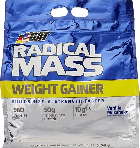 Gat Radical Mass Vanilla Milkshake