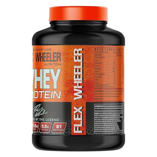 Flex Wheeler Nutrition Whey Protein - 5 lbs (2kg)  | Chocolate Flavor - Image 2