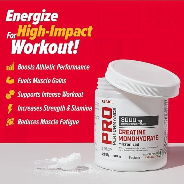 GNC Pro Performance Creatine Monohydrate - Image 2