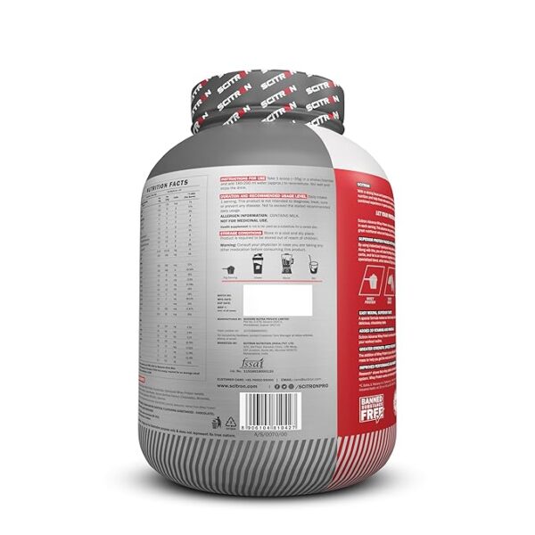 Scitron Advance Whey 2KG- Milk Chocolate (57 Servings | 25.5G Protein - Image 3