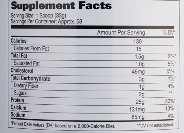 GAT Whey Protein Isolate Blend, Vanilla - Image 2