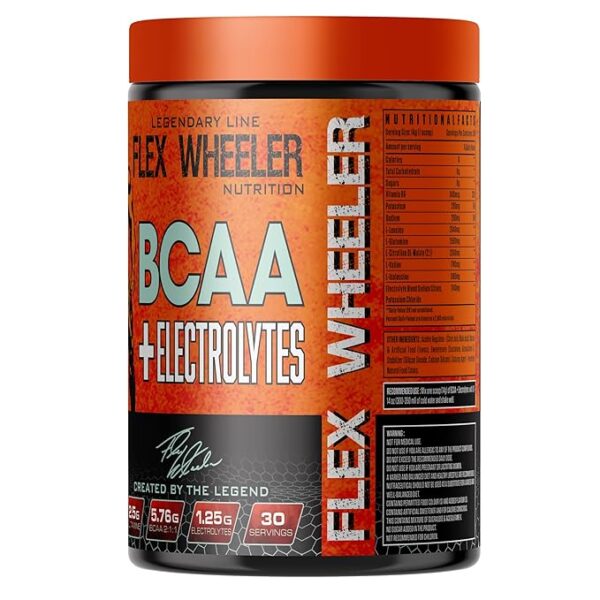 Flex Wheeler Nutrition BCAA + Electrolytes - 30 Servings | - Image 3