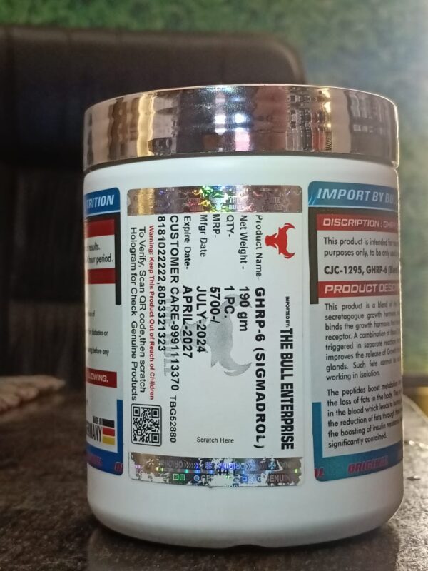 GHRP 6 SIGMADROL 25 Serving - Image 3