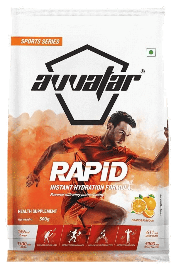 Avvatar Rapid Instant hydration Energy Drink - 500 Gm