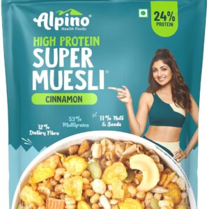 ALPINO 24% High Protein Super Muesli Cinnamon 750g