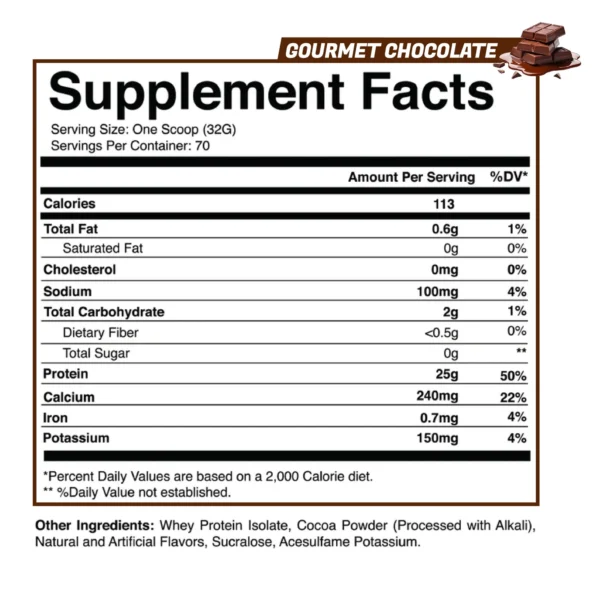 OUTLAST LABZ Whey Isolate 4.4lbs - Image 2
