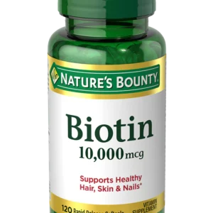 Nature's Bounty Biotin 10,000 mcg (150 Capsules )