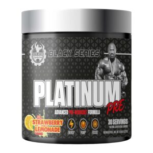 Dexter Jackson Black Series Platinum Pre-Workout Strawberry Lemonade | 30 Servings (227g)